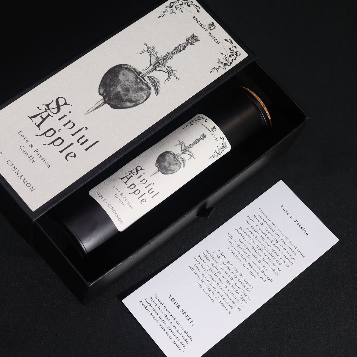 Reinigungskerzen – Sündiger Apfel