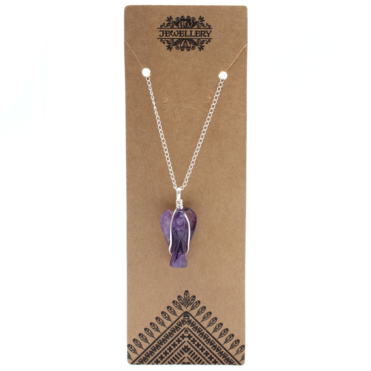 Schutzengel-Anhänger – Amethyst
