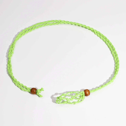 Mineral-Anhängerkordel, 45 cm – Grün