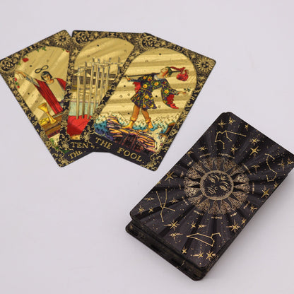 Tarot mit Goldfolie – Let the Magic Begin – Geschenkbox