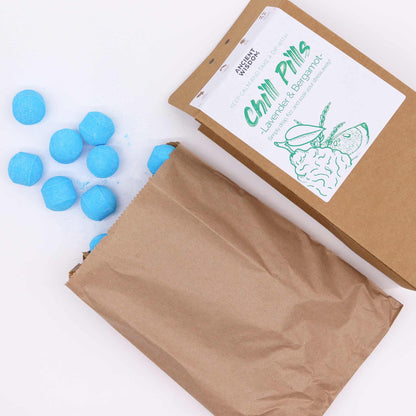 Chill Pills Badeschaum-Geschenkset – Lavendel & Bergamotte, 350 g