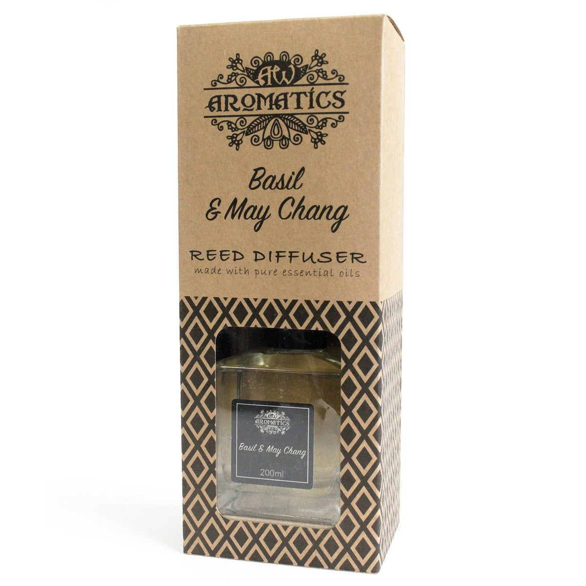 Aroma-Diffusor mit ätherischen Ölen Basilikum & Maychang, 200 ml