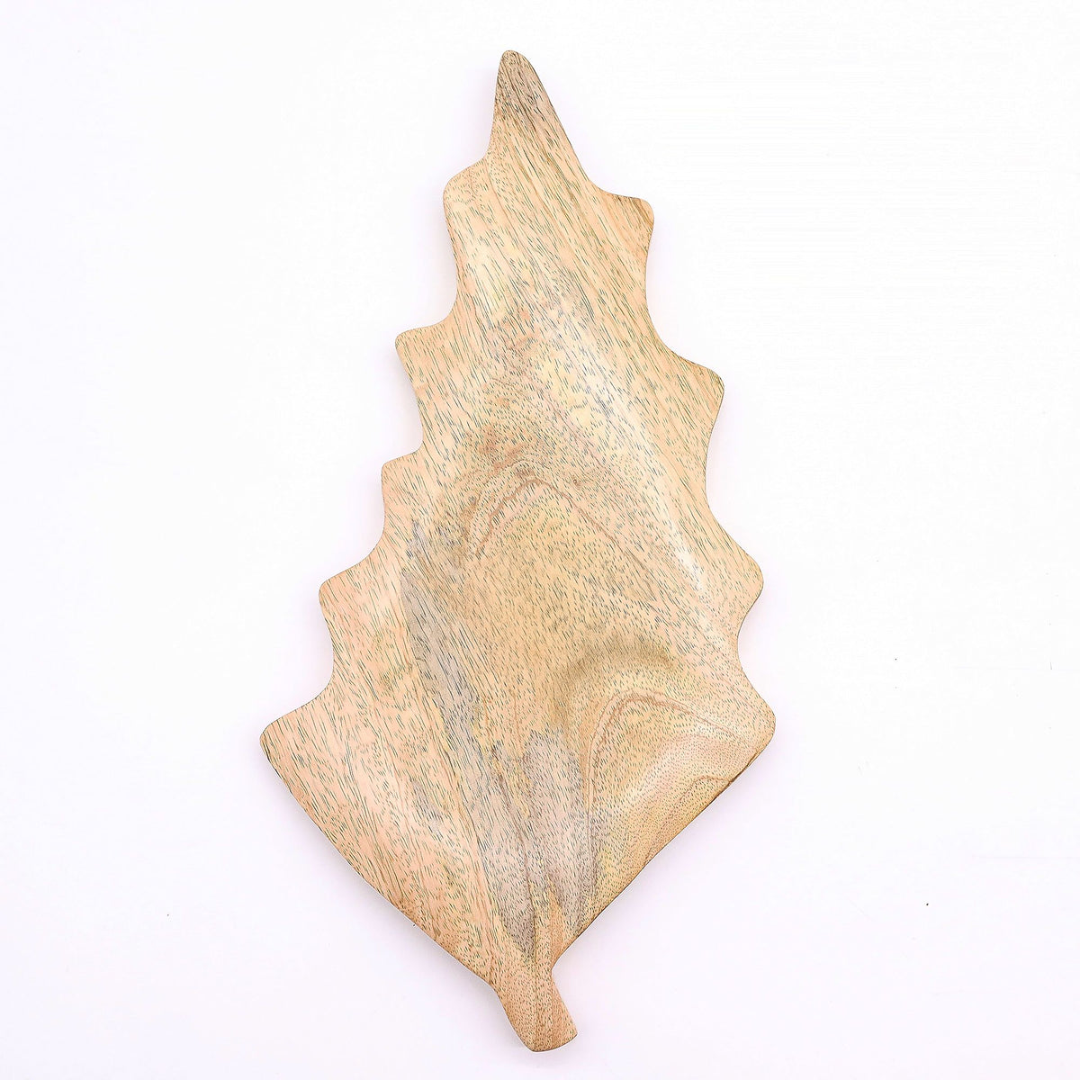 Emaillierte Schale in Blattform – 33 x 17 cm