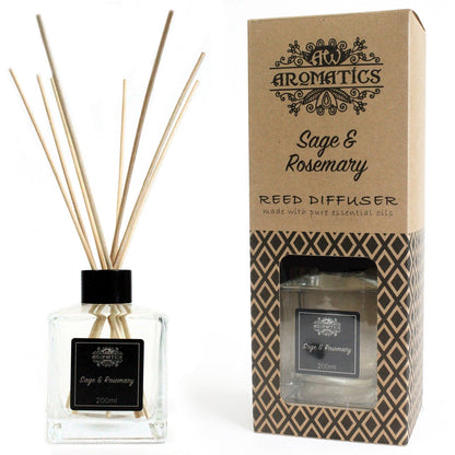 Aroma-Diffusor mit ätherischen Ölen Salbei & Rosmarin, 200 ml