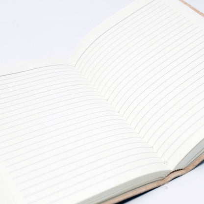 Notizbuch aus Leder – Schwarzer Onyx