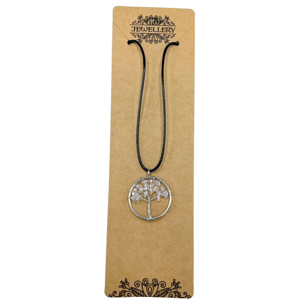 Lebensbaum-Anhänger – Bergkristall