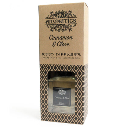 Aroma-Diffusor mit ätherischen Ölen Zimt & Nelke, 200 ml