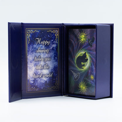 Hexen-Tarot mit Anleitung – Lila