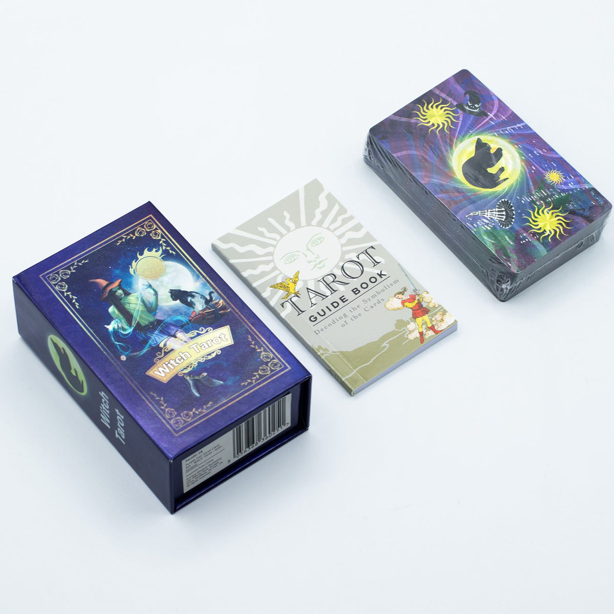 Hexen-Tarot mit Anleitung – Lila