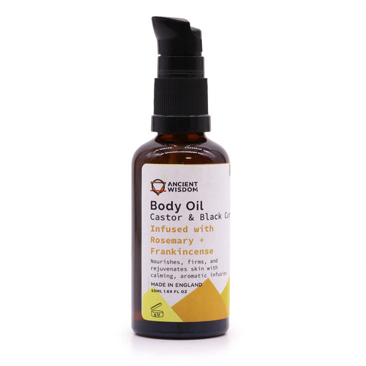 Bio-Körperöl 50 ml – Rosmarin & Weihrauch