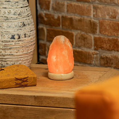 USB-Salzlampe, 11,5 cm – farbiges Licht