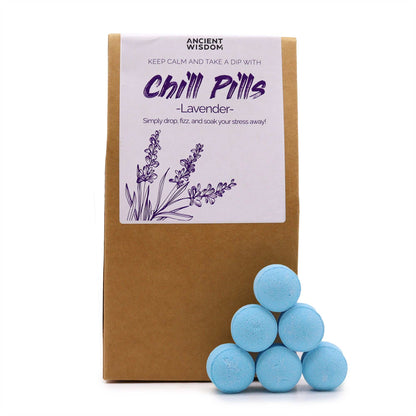 Chill Pills Badeschaum-Geschenkpackung – Lavendel, 350 g
