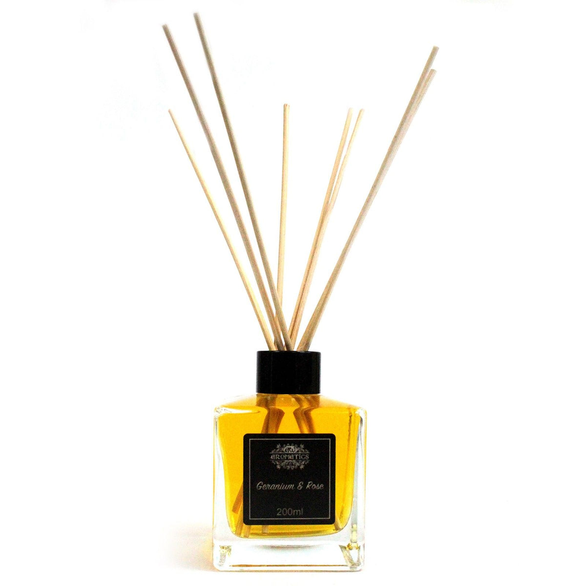 Aroma-Diffusor mit ätherischen Ölen Geranie & Rose, 200 ml