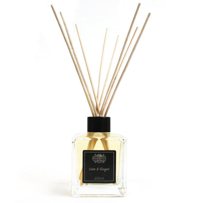 Aroma-Diffusor mit ätherischen Ölen Limette & Ingwer, 200 ml
