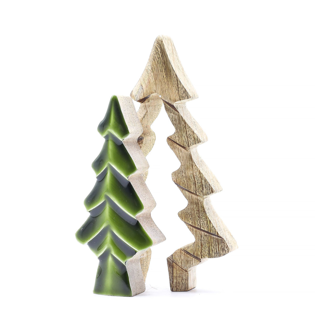 Kleiner Baum im Baum – Holzdekoration 15 x 10 cm