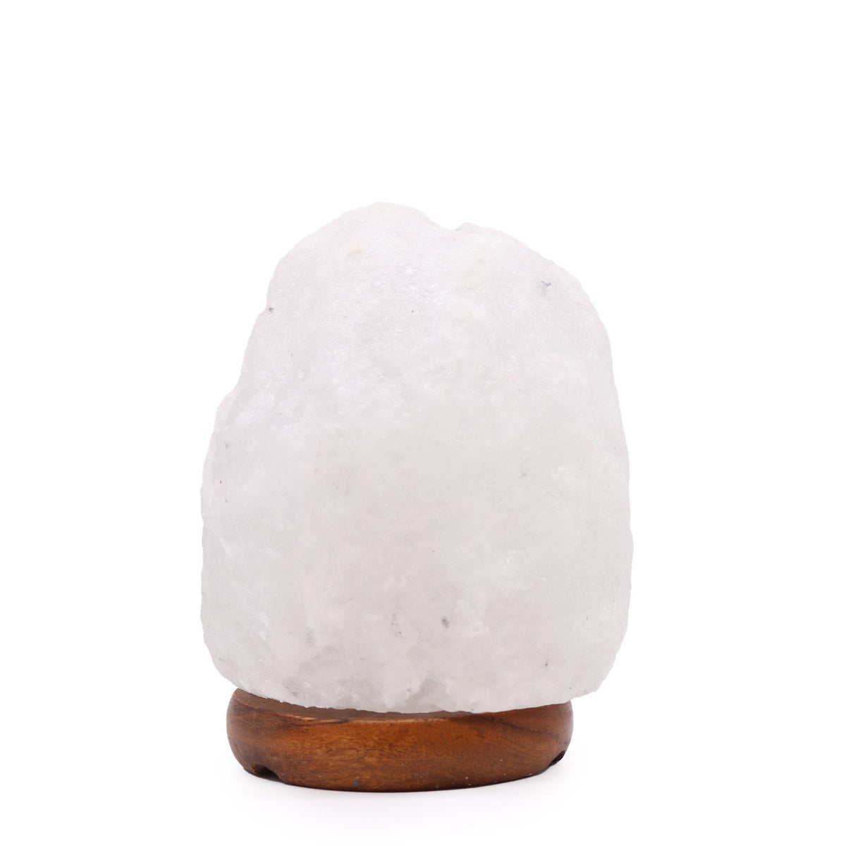 Weiße Salzkristalllampe, 1,5–2 kg