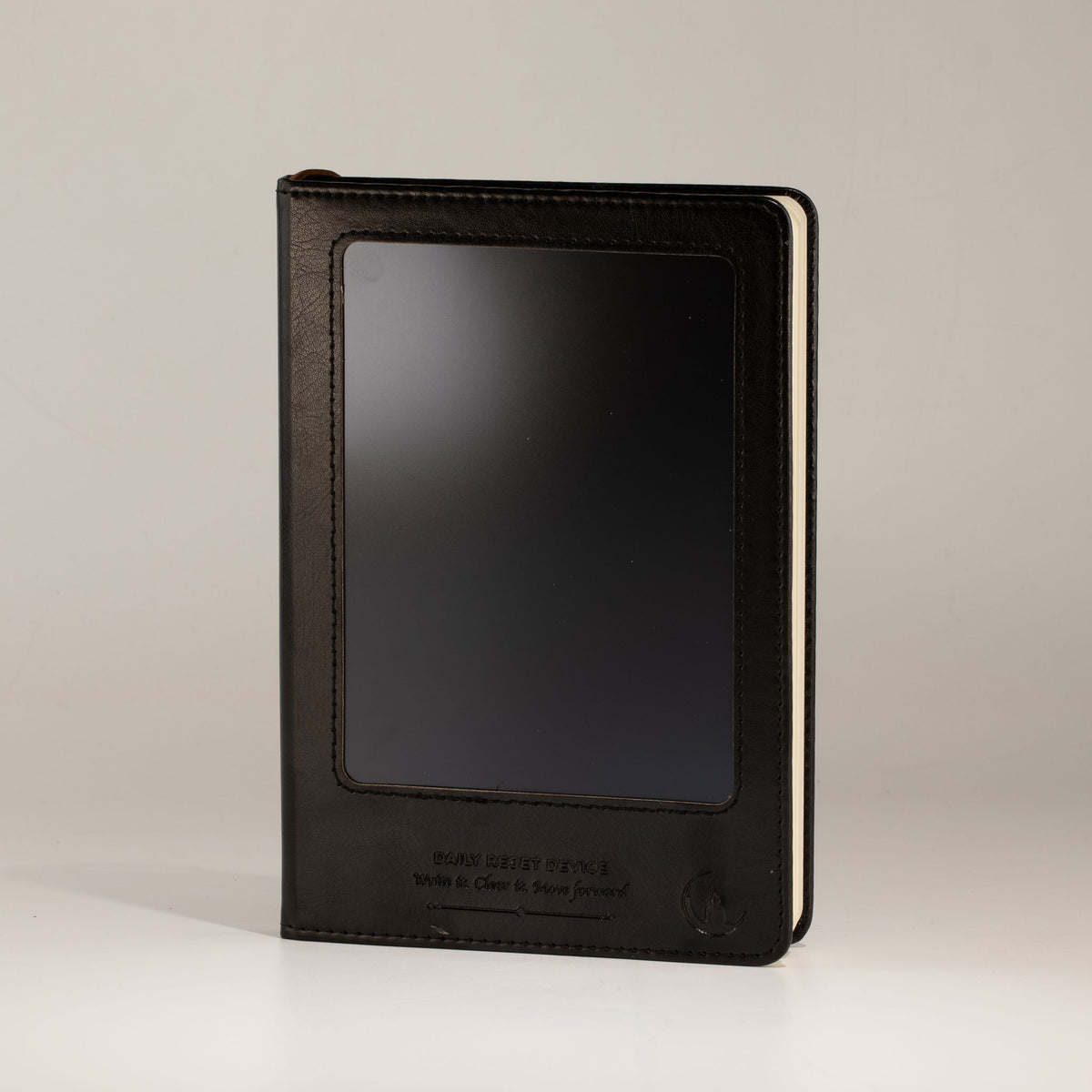 A5-Notizbuch für Ihre Gedanken mit LCD-Display – Schwarz
