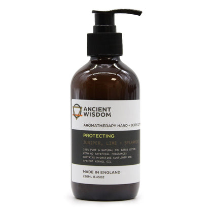 Hand- und Körperlotion – Wacholder, Limette und Grüne Minze, 250 ml