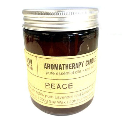 Aromatherapie-Sojawachskerze 200 g – Aphrodisiakum