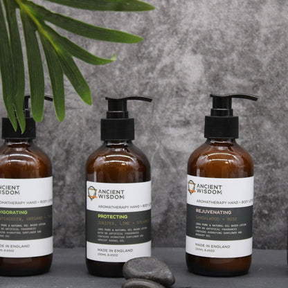 Hand- und Körperlotion mit Wintergrün, Oregano und Thymian, 250 ml