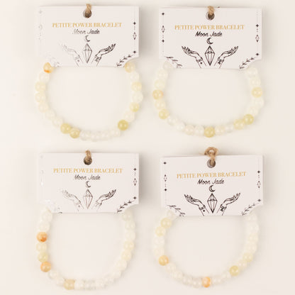 Zartes Mineralarmband Petite – Mondjade