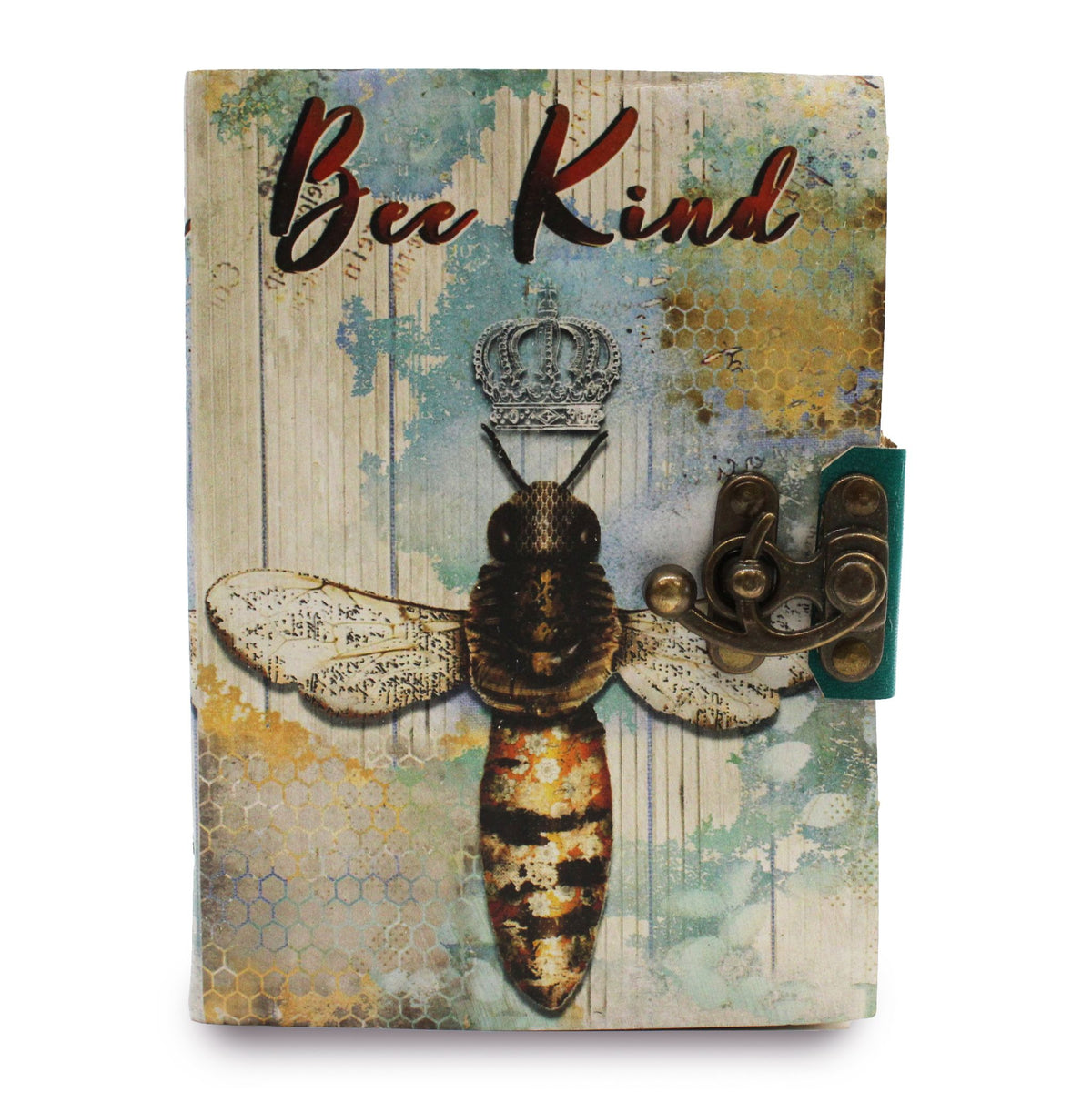 Notizbuch mit Ledereinband – Bee Kind