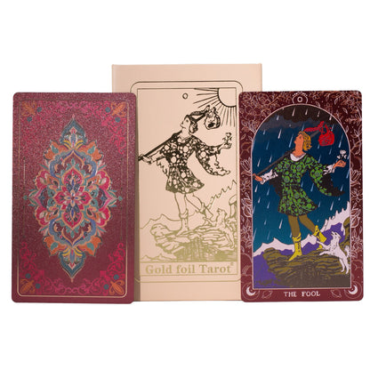 Rubin-Tarot-Geschenkset – Rosa Box