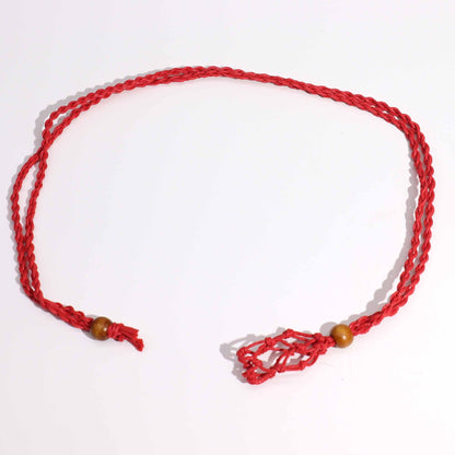 Mineral-Anhängerkordel, 45 cm – Rot