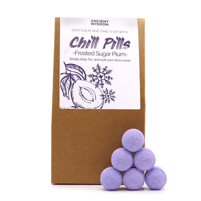 Chill Pills Geschenkpackung 350 g - Gefrostete Zuckerpflaume