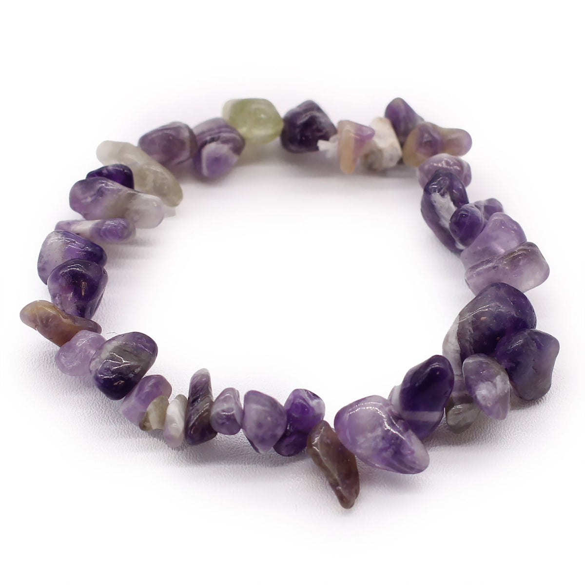 Armband mit Amethystsplittern