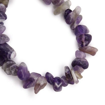 Armband mit Amethystsplittern